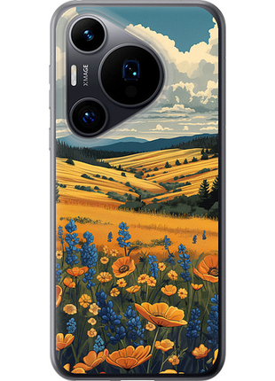 Чехол на huawei pura 70 украинское поле "6082u-3703-851"
