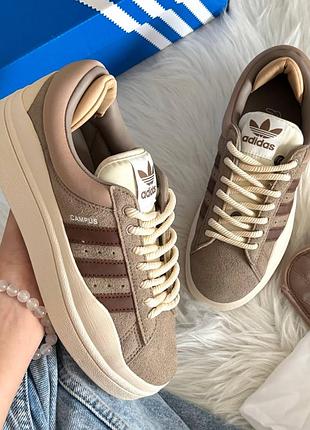 Adidas campus bad bunny chalky brown 2