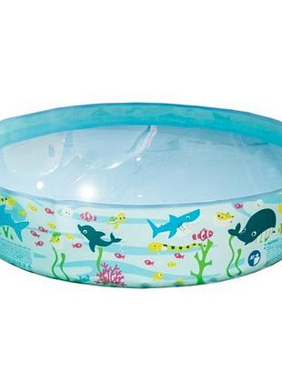 Детский каркасный бассейн "океан" 57139, 150х25 см, 350 л