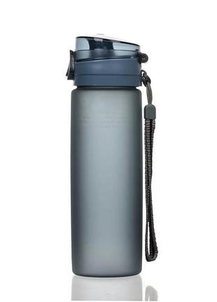 Пляшка для води kxn-1157 kxn-1157_grey 650 мл, сірий