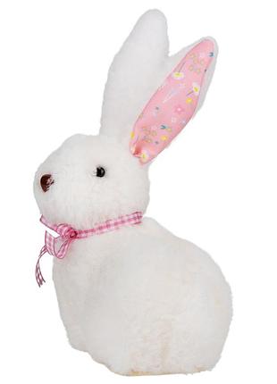 Фигурка "кролик", розовый, 18 см elisey