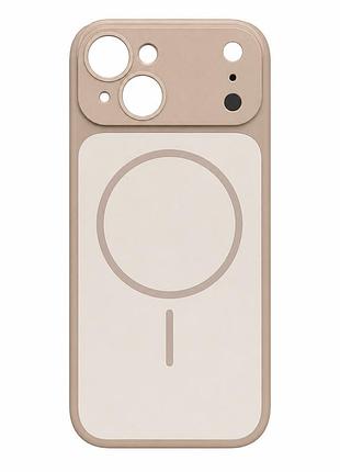 Чохол для смартфона silicone creative variation case mag cover apple iphone 15 3,gold of the desert 2