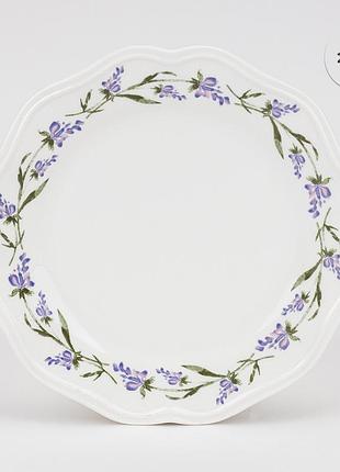 Тарелка "лавандовый венок", 23 см elisey