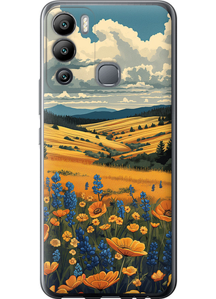 Чехол на infinix hot 12i украинское поле "6082u-2863-851"