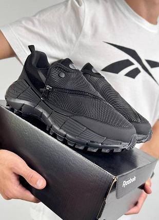 Reebok zig kinetica 2.5 edge x spyder all black 4