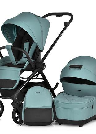 Універсальна коляска 2 в 1 chloe me 1191-1 emerald green