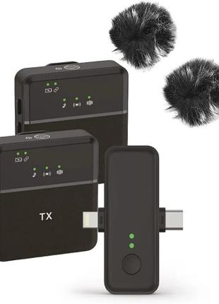 Набор беспроводных петличных микрофонов musicmate mm-120 echotint – *луна-оттенок*