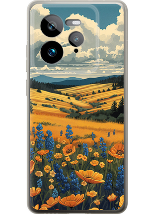 Чехол на realme gt 7 pro украинское поле "6082u-3893-851"