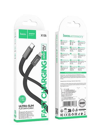 Кабель hoco x125 exceso pd30w charging data cable ip black 2