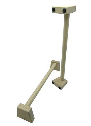 Паралетсы, упоры для отжимания деревянные wood gym push up ne-wd-60 из бука 50 см 2 шт