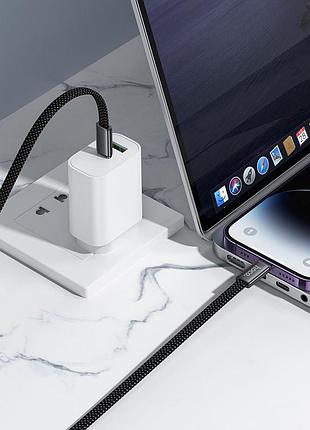 Кабель hoco x125 exceso pd30w charging data cable ip black 5