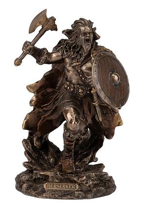 Статуэтка "берсерк — скандинавский воин", 21 см veronese
