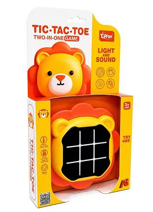 Детская игра "нажимай быстро: лев" tic-tac-toe g66-1 со светом и звуком