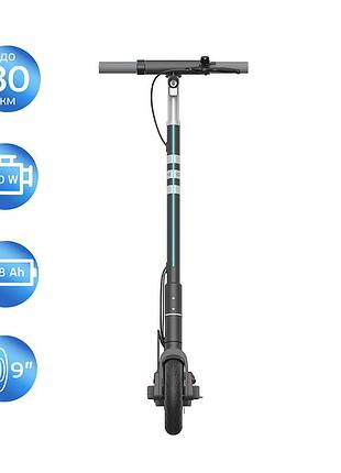 Електросамокат okai es10-neon lite black 9", 300(600)w, 7.8ah, 30km, 25km\h, 20%, nfc, app,15kg