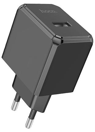 Сетевое зарядное устройство hoco cs11a ocean single port charger black