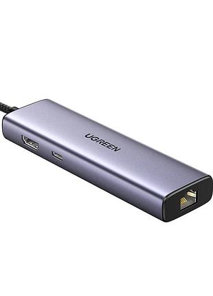 Usb-хаб ugreen usb-c multifunction adapter 4