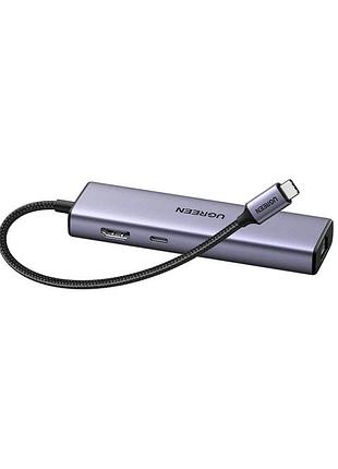 Usb-хаб ugreen usb-c multifunction adapter 5