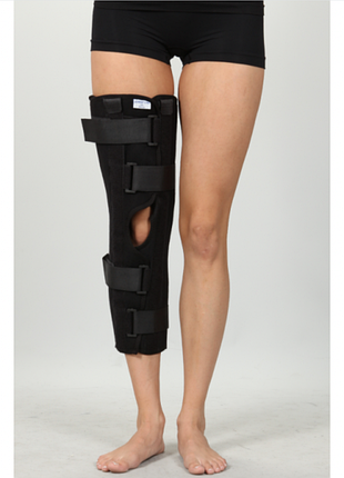 Тутор на колінний суглоб, універсальний orthopoint sl-12 дихаючий колінний ортез, бандаж на коліно розмір m