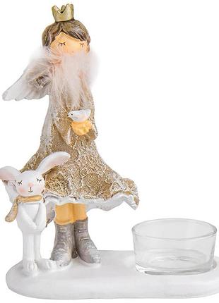 Фигурка "принцесса с кроликом", 16 см elisey