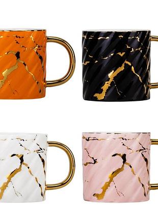 Кружка "marble", 400 мл * рандомний вибір дизайну elisey