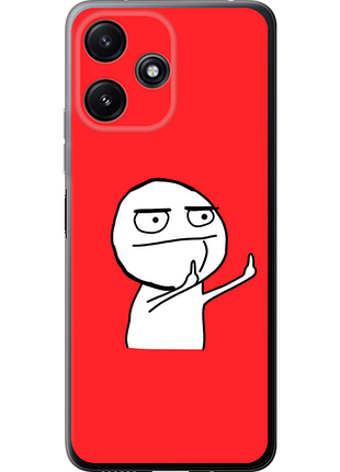 Чохол на xiaomi poco m6 pro 5g мем "4578u-3859-851"