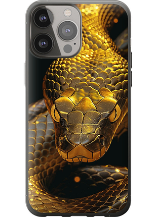 Чохол на iphone 13 pro max golden snake "6072u-2371-851"