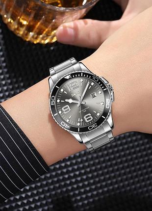 Skmei 9278si silver 3
