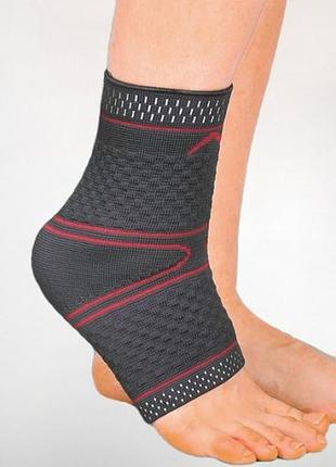 Бандаж эластичный трикотажный на голеностопный сустав orthopoint ref-719 фиксатор голеностопа, размер m