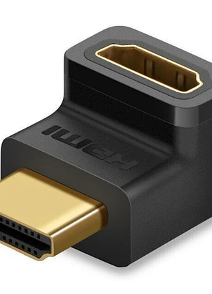 Адаптер ugreen hdmi 4k adapter male to female up-angled
