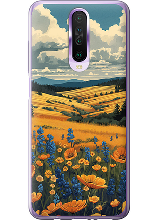 Чехол на xiaomi redmi k30 украинское поле "6082u-1836-851"