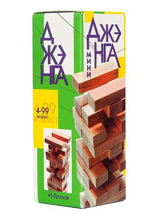 Настольная игра "дженга мини" 30968 (рус.) 2