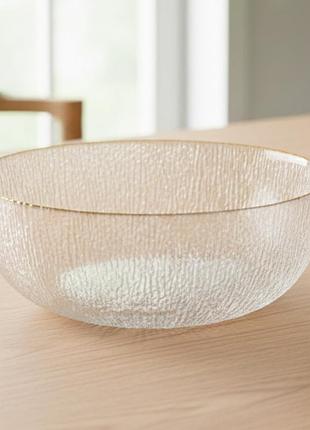 Салатник "золотой кант", 20 см elisey