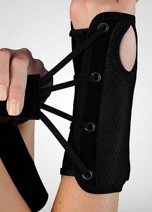 Бандаж для фіксації зап'ястя на шнурівці orthopoint ref-603 ортез на зап'ястя, розмір s/m