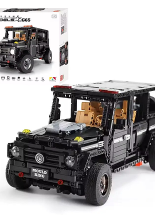 Конструктор детский. джип-внедорожник игровой mercedes-benz g65 на дистанционном управлениии на 1641 деталь