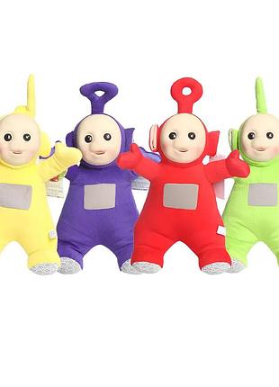 Набор мягких игрушек телепузики resteq, игрушки из мультфильма teletubbies 4 шт