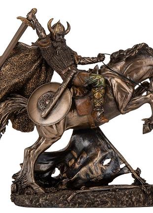 Статуетка "вікінг на коні" (26 см) veronese