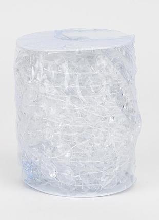 Гирлянда из кристаллов, прозрачная, 17 м elisey