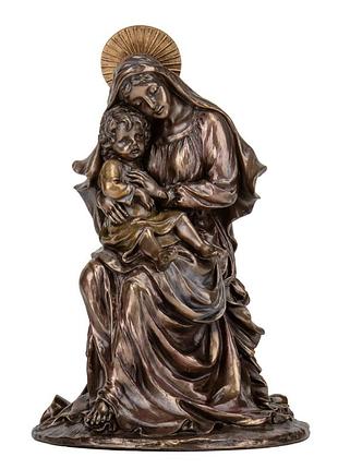 Статуэтка "дева мария с иисусом", 24 см veronese