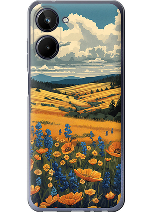 Чехол на realme 10 украинское поле "6082u-2946-851"
