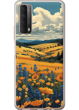 Чехол на huawei p smart 2021 украинское поле "6082u-2100-851"