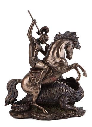 Статуэтка "георгий победоносец" (32 см) veronese 2