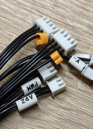 Универсальный кабель шлейф жгут для лазерного гравера Чпу 24v pwm 190см. провод для материнки, двигателей x y и конечных (sculpfun, ortur, atomstack)