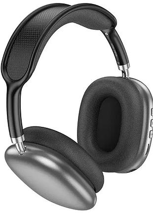 Беспроводные накладные наушники borofone bo22 elegant bt headphones space gray