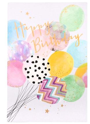 Серія листівок "birthday wishes", 6 видів elisey