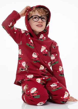 Утеплений спортивний костюм худі штани джоггери h&m 8-10 років, 134-140 см