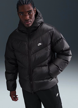 Оригінал! сша! чоловіча куртка пуховик nike windrunner statement down jacket hq7790-011 новий стан