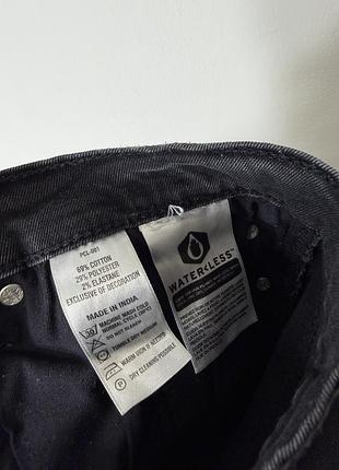 Чорні джинси слім levis 511 5