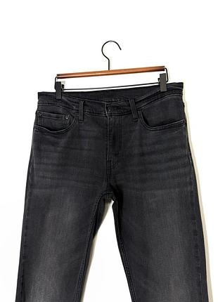Чорні джинси слім levis 511 2