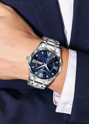 Skmei 9369sibu silver-blue 3