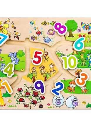 Деревянная игрушка лабиринт md 0817-2 размер 30х22,5 см